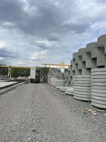 Бетонные кольца