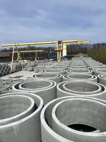 Бетонные кольца