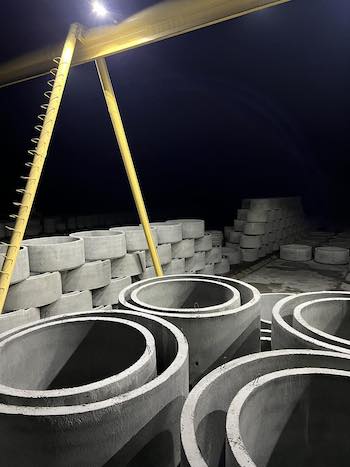 Бетонные кольца