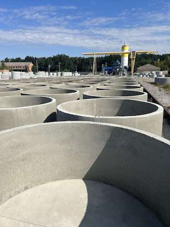 Бетонные кольца